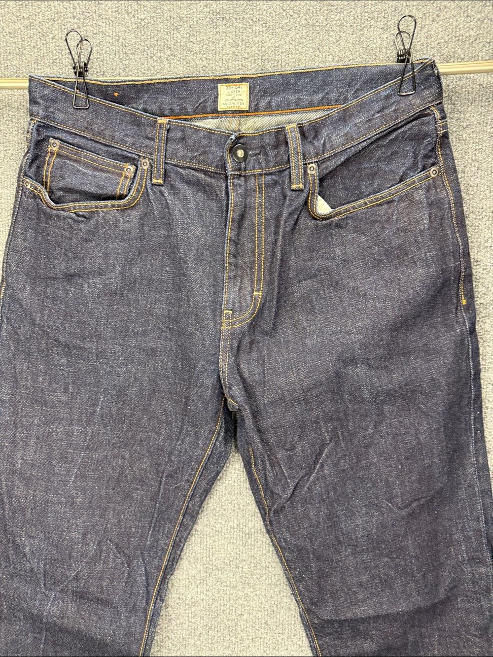 J. Crew 770 Straight Jeans - Dark Blue Size W33 L34